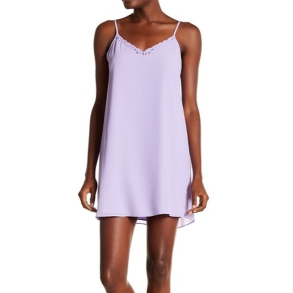 Naked Zebra Dresses & Skirts - Naked Zebra V-Neck Solid Dress